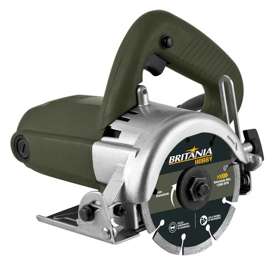 Imagem de Serra Marmore Britania 1300W Com Base Ajustavel  BSM01 220V 