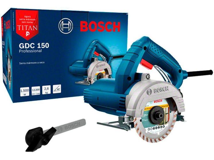 Imagem de Serra Mármore Elétrica Bosch GDC 150 Titan - 125mm 1500W 1 Velocidade