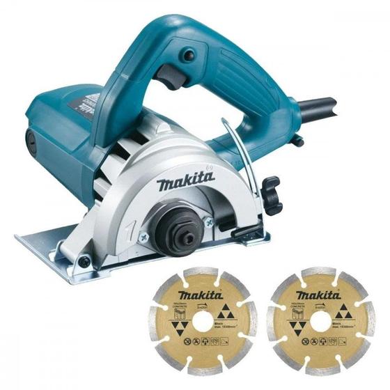 Imagem de Serra Marmore Makita 1300Wx127V. + 2 Discos - 4100Nh3Zx2