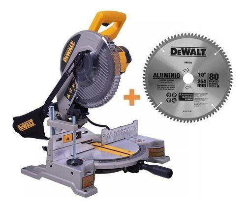 Serra Meia Esquadria 10 254mm 45º 110V 1650w C/disco Dw714 Dewalt Menor preço em Serra Meia Esquadria 10 254mm 45º 110V 1650w C/disco Dw714 Dewalt