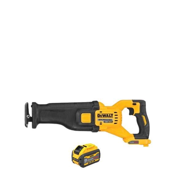 Imagem de Serra Sabre A Bateria 60v 9ah Max Flexvolt Dcs389 Sem Carregador