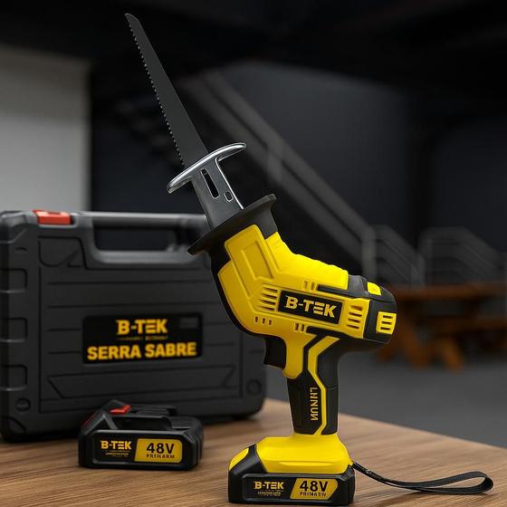 Serra Sabre Serrote Elétrica Profissional Portatil 2 Bateria - RR CASA E CONSTRUÇÃO
