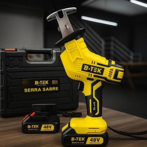 Serra Sabre Serrote Elétrica Profissional Portatil 2 Bateria - RR CASA E CONSTRUÇÃO