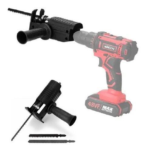 Serra Sabre Tico Tico Para Furadeira Adaptador Parafusadeira Portátil Potente Menor preço em Serra Sabre Tico Tico Para Furadeira Adaptador Parafusadeira Portátil Potente