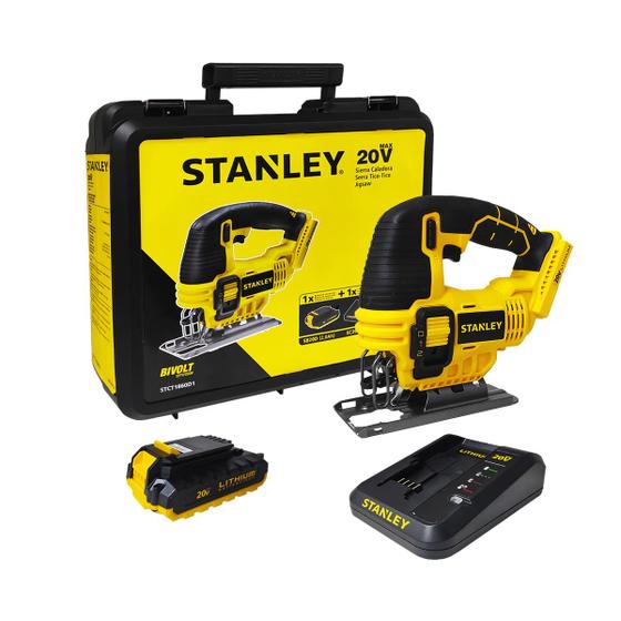 Serra Tico-tico 20v Bateria Maleta Stct1860d1 Stanley Menor preço em Serra Tico-tico 20v Bateria Maleta Stct1860d1 Stanley