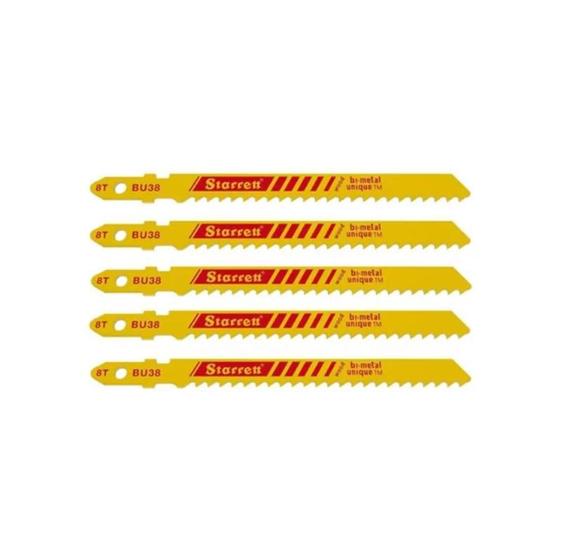 Imagem de Serra Tico-Tico 75mm Kit com 5 peças - STARRETT (BU38)