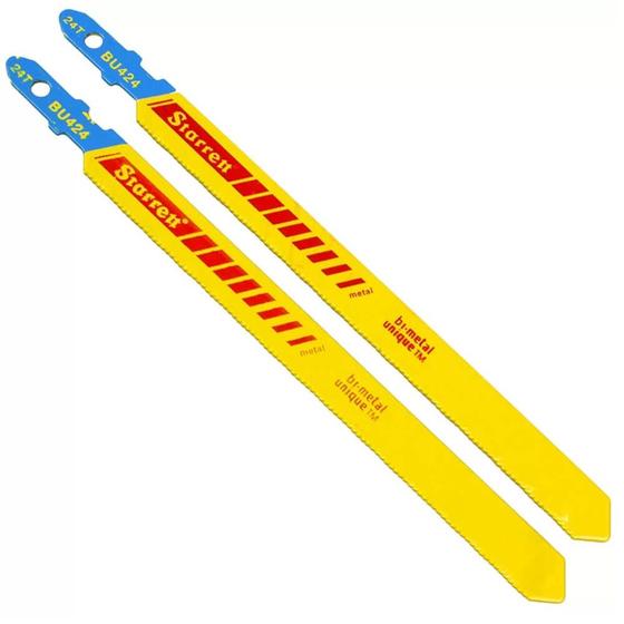 Imagem de Serra Tico-Tico para Metal 100mm 24 Dentes com 2 Peças - BU424-2 - STARRETT