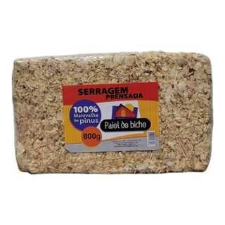 Imagem de Serragem Prensada 800 gr Para Hamster Roedores Aves e Compostagem