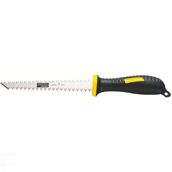 Imagem de Serrote Drywall 6" Com 7 Dentes Por Polegada Em Aço Carbono Com Cabo Ergonômico
