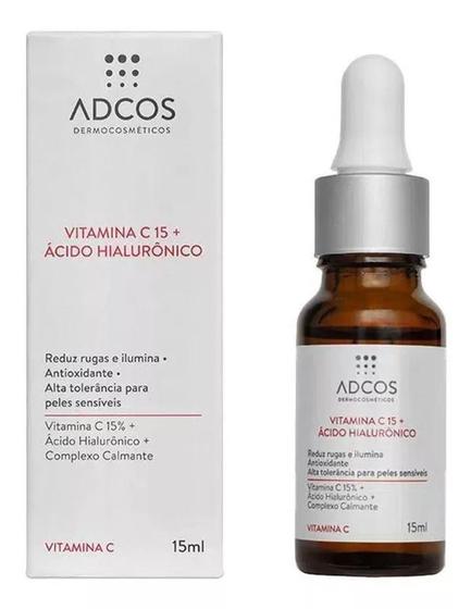 Imagem de Sérum adcos vitamina c 15 + ácido hialurônico 15ml