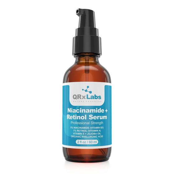 Imagem de Serum Anti-Idade com Niacinamida e Retinol QRxLabs 60ml