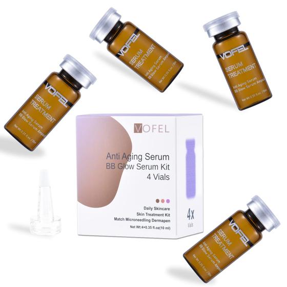 Imagem de Sérum Antienvelhecimento VOFEL com Ácido Hialurônico - 10ml - Ideal para Microagulhamento