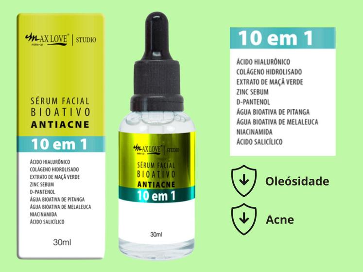 Imagem de Serum bioativo antiacne max love - MaxLove