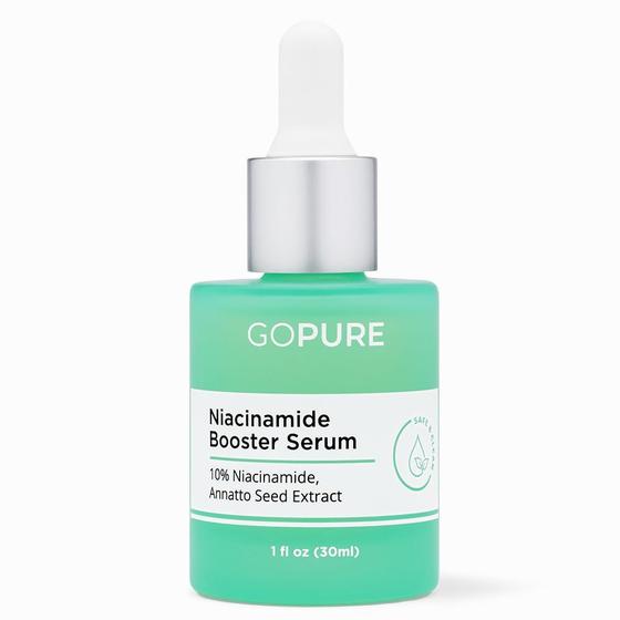 Imagem de Serum Booster GoPure com 10% de Niacinamida - Redutor de Vermelhidão (30ml)