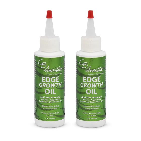 Imagem de Sérum Capilar C B SMOOTHE Edge Growth Oil Tea Tree - Kit com 2 Unidades (120ml cada)