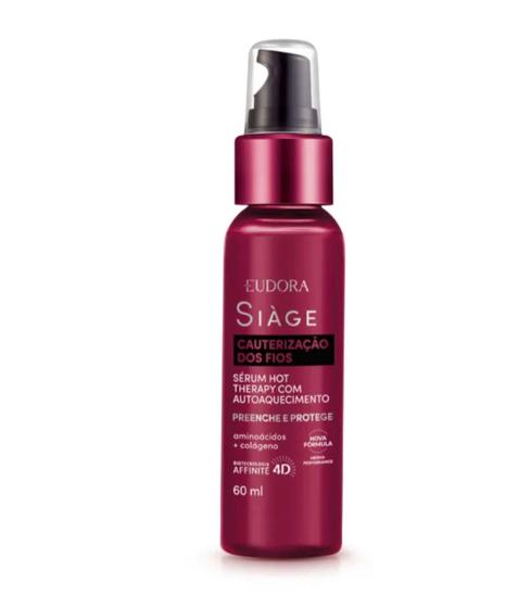 Imagem de Sérum Capilar Siàge Hot Therapy Cauterização dos Fios 60ml - Eudora