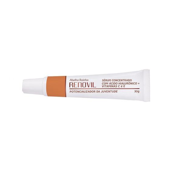 Sérum Concentrado Com Ácido Hialurônico E Vitamina C e E Potencializador Da Juventude Renovil Abelha Rainha 30g Menor preço em Sérum Concentrado Com Ácido Hialurônico E Vitamina C e E Potencializador Da Juventude Renovil Abelha Rainha 30g