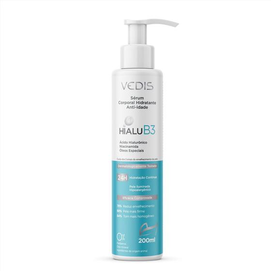 Imagem de Sérum Corporal HialuB3 Hidratante Vedis 200ml