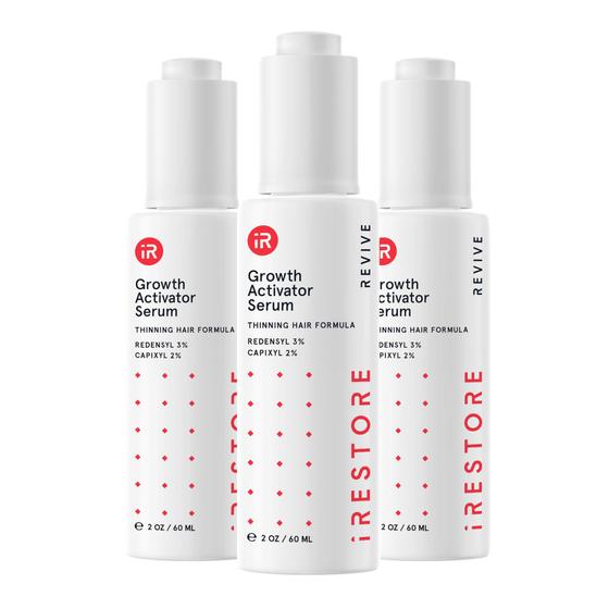 Imagem de Sérum de Crescimento Capilar iRestore - 60ml (Pacote com 3)
