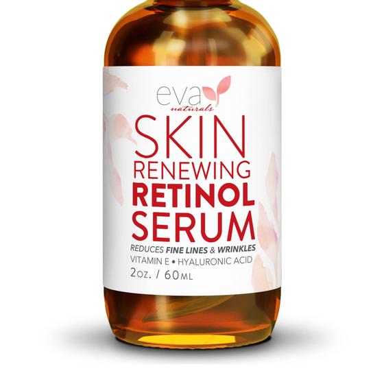 Imagem de Sérum Eva Naturals Retinol para rosto com ácido hialurônico 60mL