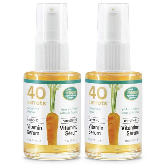 Imagem de Sérum Facial 40 Cenouras com Vitaminas C e A - 30ml (2 Unidades)