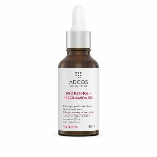 Sérum Facial Adcos Fito Retinol + Niacinamida 10% - 30ml Menor preço em Sérum Facial Adcos Fito Retinol + Niacinamida 10% - 30ml