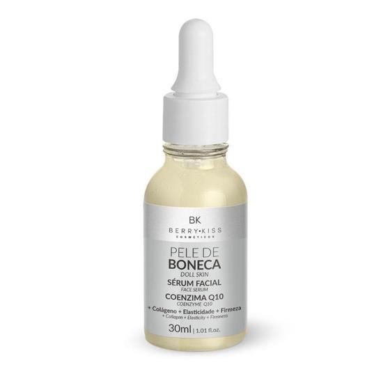 Serum Facial Anti Idade E Rugas Colágeno Coenzima Q10 30Ml - Berry Kiss Menor preço em Serum Facial Anti Idade E Rugas Colágeno Coenzima Q10 30Ml - Berry Kiss