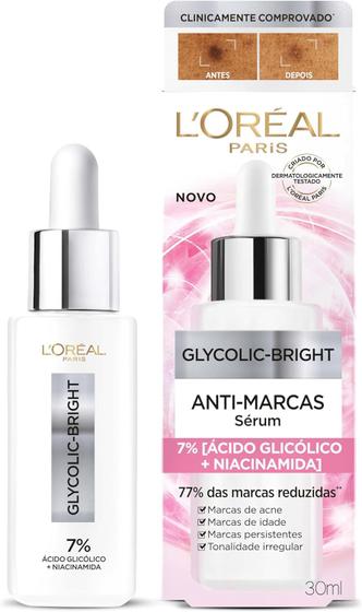 Imagem de Sérum Facial Anti-Marcas L'oréal Paris Glycolic Bright 30ml