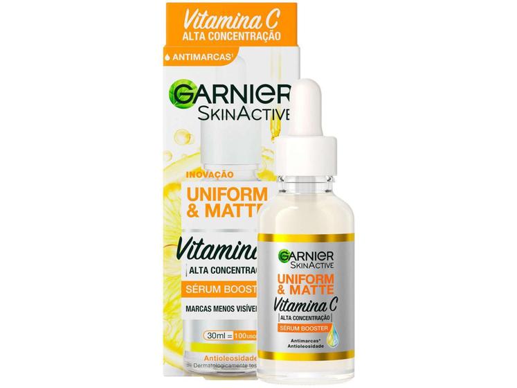 Imagem de Sérum Facial Antimarcas Garnier Uniform & Matte - Vitamina C 30ml