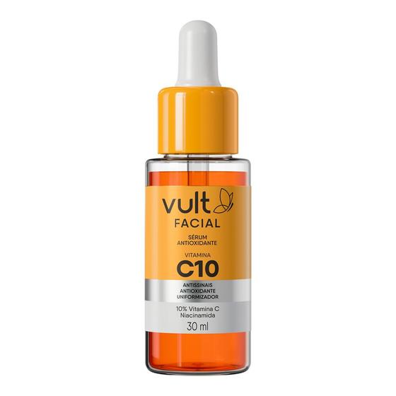 Sérum Facial Antioxidante Vult Vitamina C10 30ml Menor preço em Sérum Facial Antioxidante Vult Vitamina C10 30ml