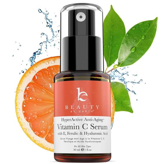 Imagem de Sérum facial Beauty by Earth Vitamin C para clarear a pele