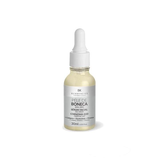 Sérum Facial Berry Kiss Pele de Boneca Coenzima Q10 30ml Menor preço em Sérum Facial Berry Kiss Pele de Boneca Coenzima Q10 30ml