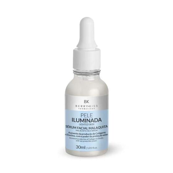 Sérum Facial Berry Kiss Pele Iluminada Malekita 30ml Menor preço em Sérum Facial Berry Kiss Pele Iluminada Malekita 30ml