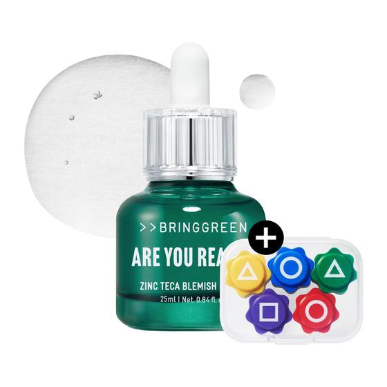 Imagem de Sérum Facial BRING GREEN x Netflix Squid Game - 25ml com Zinco e Teca