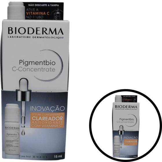 Imagem de Sérum Facial Concentrado Clareador e Antioxidante Pigmentbio C-concentrate com 15ml Bioderma 