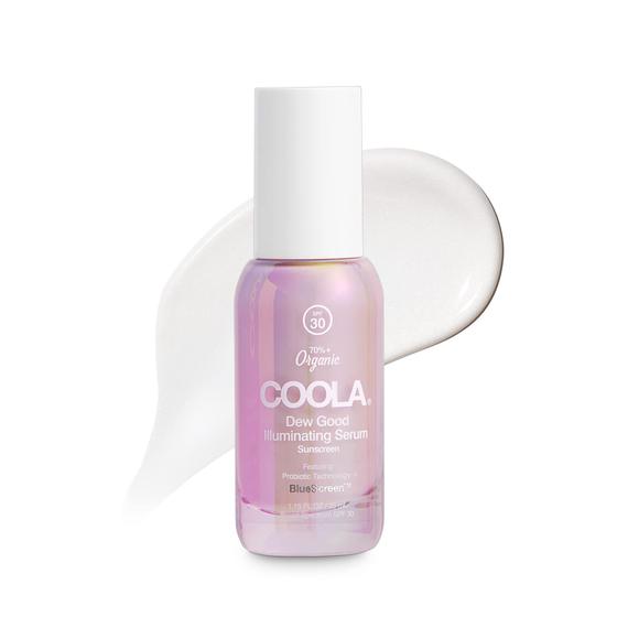 Imagem de Sérum Facial COOLA Organic Dew Good Illuminating - Probiótico com FPS 30 (34ml)