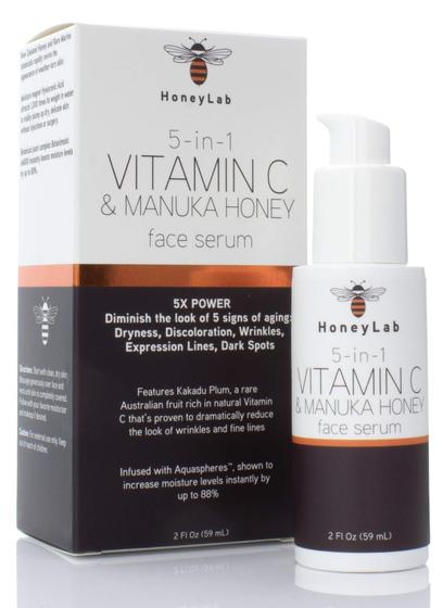 Imagem de Sérum Facial HoneyLab Vitamina C com Ácido Hialurônico - 60ml - Antienvelhecimento