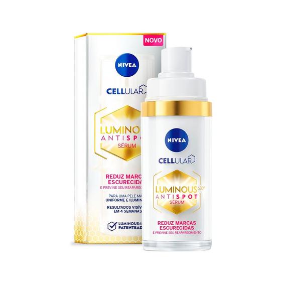 Sérum Facial Nivea Cellular Luminous 360 Antimarcas 30ml Outros