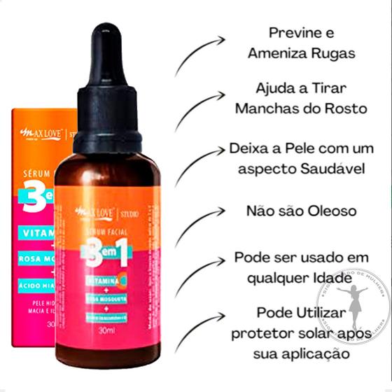 Imagem de Sérum Facial pós Microagulhamento ou dermapen dia/noite para todos os tipos de pele de 30mL Escolha o seu Antes da Compr