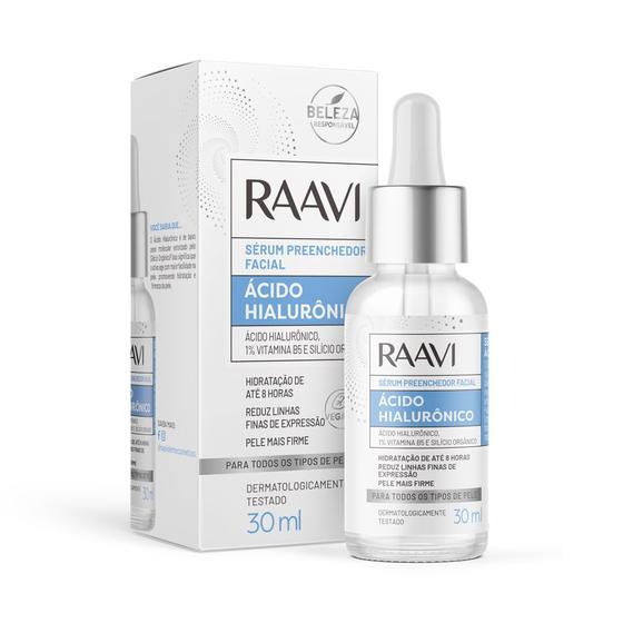 Imagem de Sérum Facial Preenchedor Ácido Hialurônico Raavi 30ml