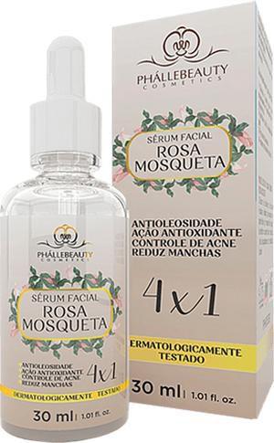 Imagem de Sérum facial rosa mosqueta 4x1 phállebeauty 30ml