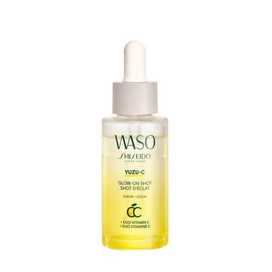 Imagem de Sérum Facial Shiseido Waso YUZU-C Glow-On Shot 28ml - Vegano e com Efeito 24h