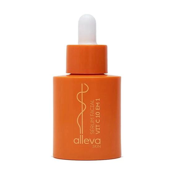 Imagem de Sérum Facial Vegano Vitamina C 10 em 1 Alleva 30 ml