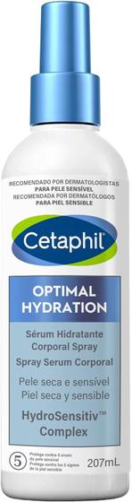 Imagem de Sérum Hidratante Corporal Spray Cetaphil Optimal Hydration 207ml