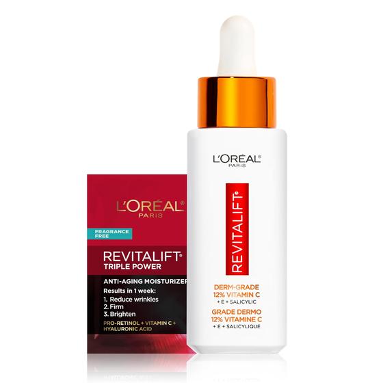 Imagem de Sérum L'Oreal Paris Revitalift 12% pura de vitamina C 30 mL + amostra