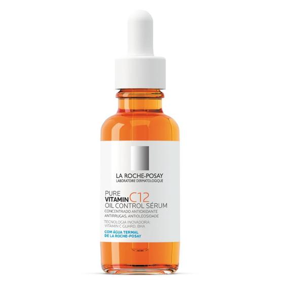 Imagem de Sérum La Roche Posay Pure Vitamin C12 Oil Control Antirrugas Antioleosidade 15ml