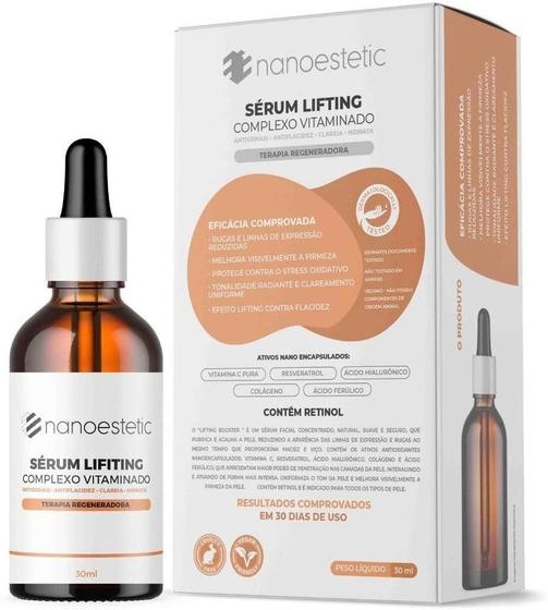 Serum Lifting Complexo Vitaminado 30ml NanoEstetic é boa?