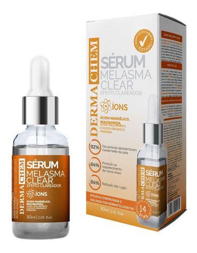 Serum Melasma Clareador Facial Auxilia Redução Rugas Sinais - Dermachem ...