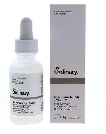 Imagem de Sérum Niacinamida 10% + Zinc 1% The Ordinary dia/noite para todos os tipos de pele de 60mL