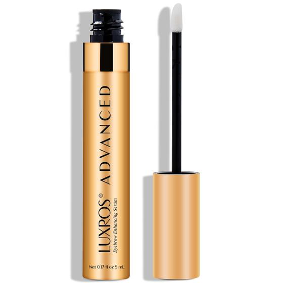Imagem de Sérum para Crescimento de Sobrancelhas LUXROS Advanced - 5ml - Sobrancelhas Cheias